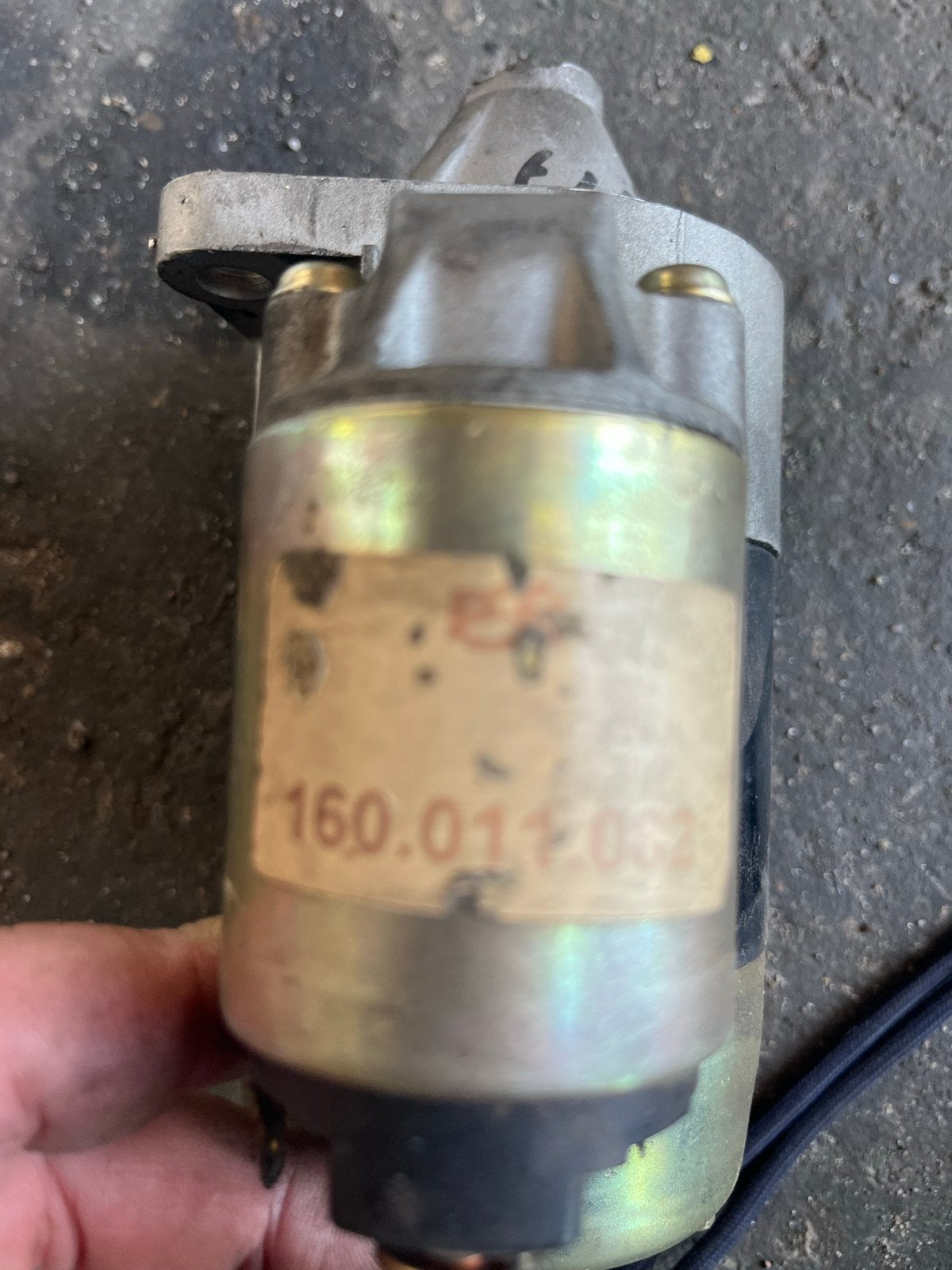 Bos Heftruck Startmotor 12 Volt -, Ophalen, Gebruikt