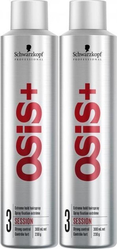 Gezocht: OSIS Session 3 extreme hold hairspray!, Ophalen of Verzenden, Zo goed als nieuw, Zilver