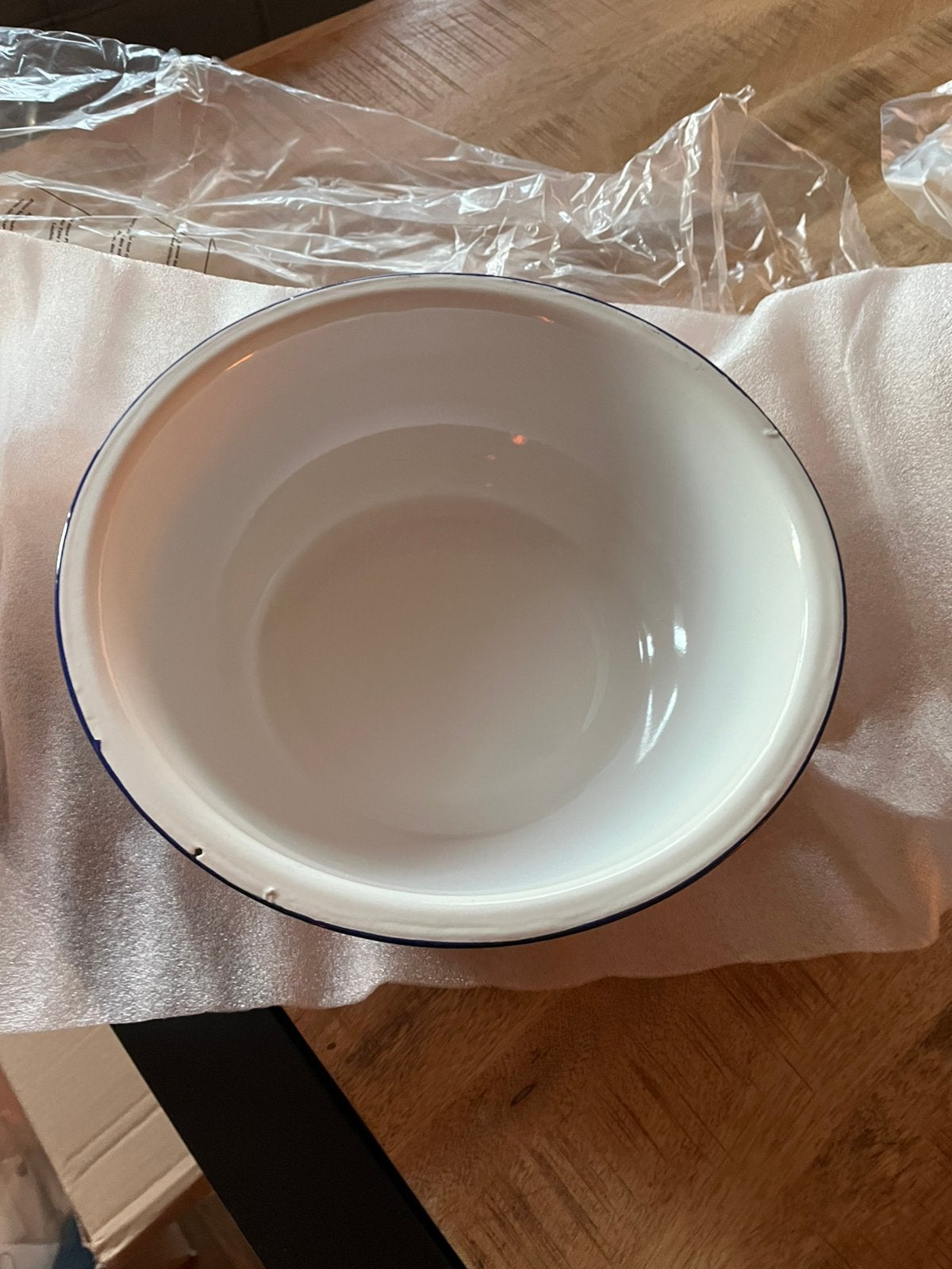 | Emaille kom / schaal | 30 cm |, Ophalen of Verzenden