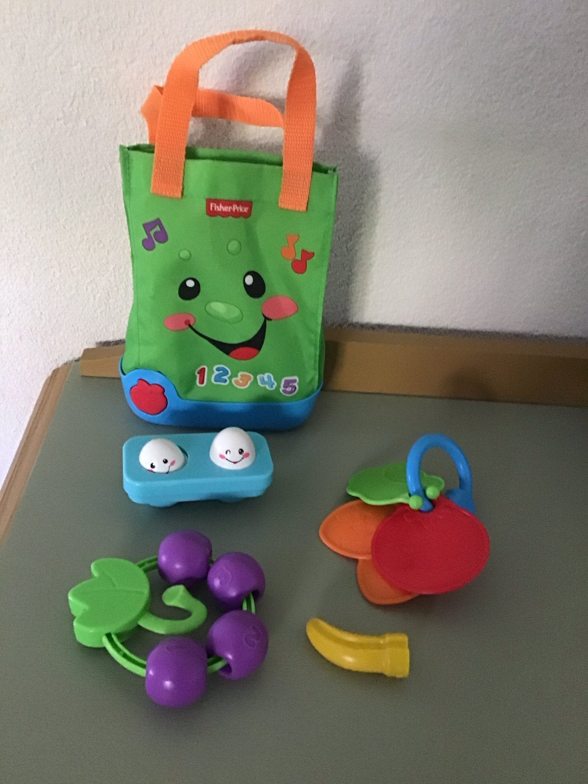Fisher Price Ontdekkingstas, Ophalen of Verzenden, Zo goed als nieuw, Speelset, Met geluid