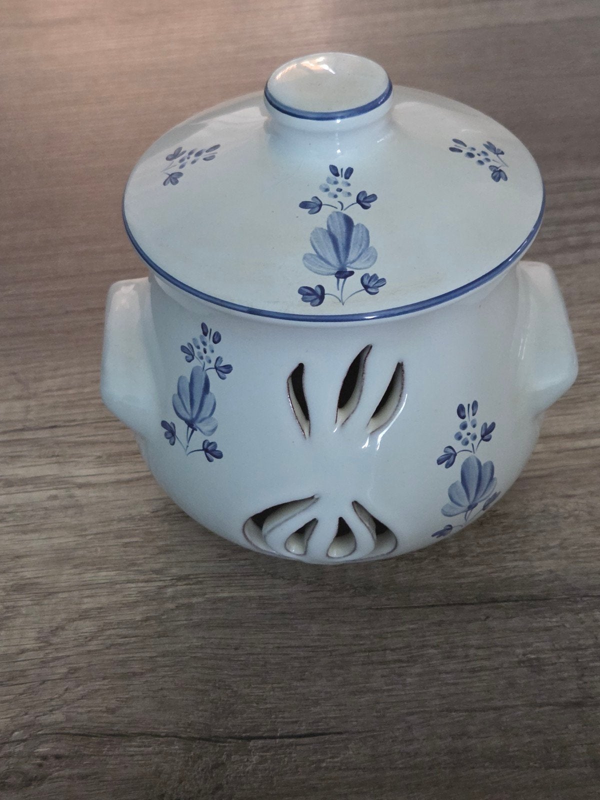 Vintage Village Pottery Knoflookpot - Hongaars Keramiek, Ophalen