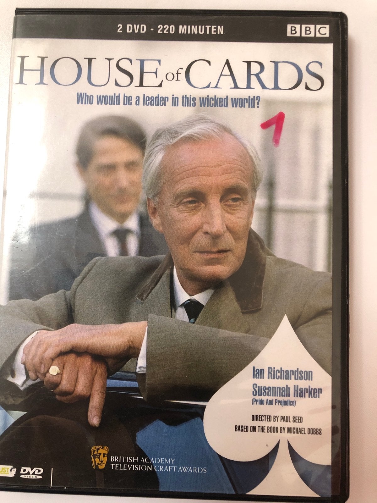 House of Cards (BBC) - Seizoen 1 DVD - 220 Minuten, Nederlands, Overige genres, Ophalen of Verzenden, Vanaf 12 jaar