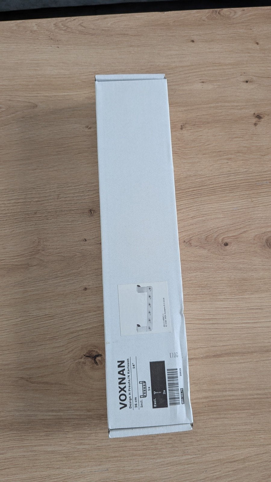 IKEA VOXNAN handdoekrek chroom-effect 36 cm NIEUW, IKEA, Handdoekenrek, Nieuw, Ophalen of Verzenden
