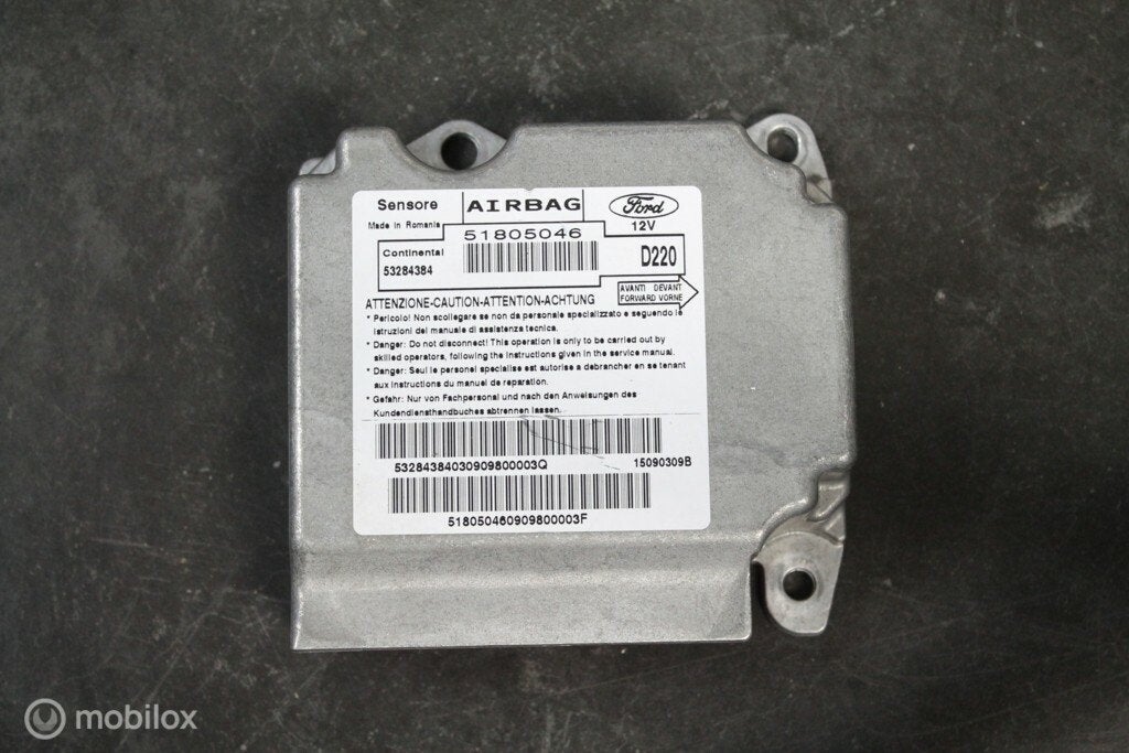 Airbag module Ford Ka (2008-heden)