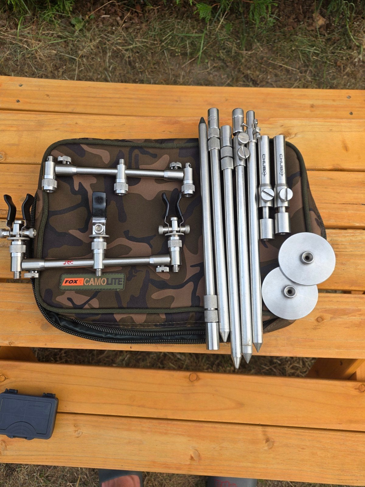 JRC Camolite Rod Pod Set - Zo goed als nieuw, Ophalen of Verzenden, Zo goed als nieuw, Overige typen