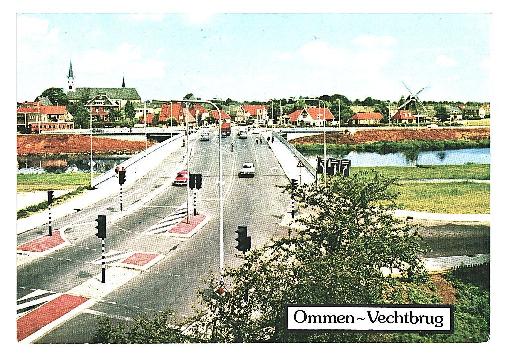 37695 Ommen Ov 381 Nette oude kaart Onbeschreven, Verzamelen, Ophalen of Verzenden, 1980 tot heden, Ongelopen, Overijssel