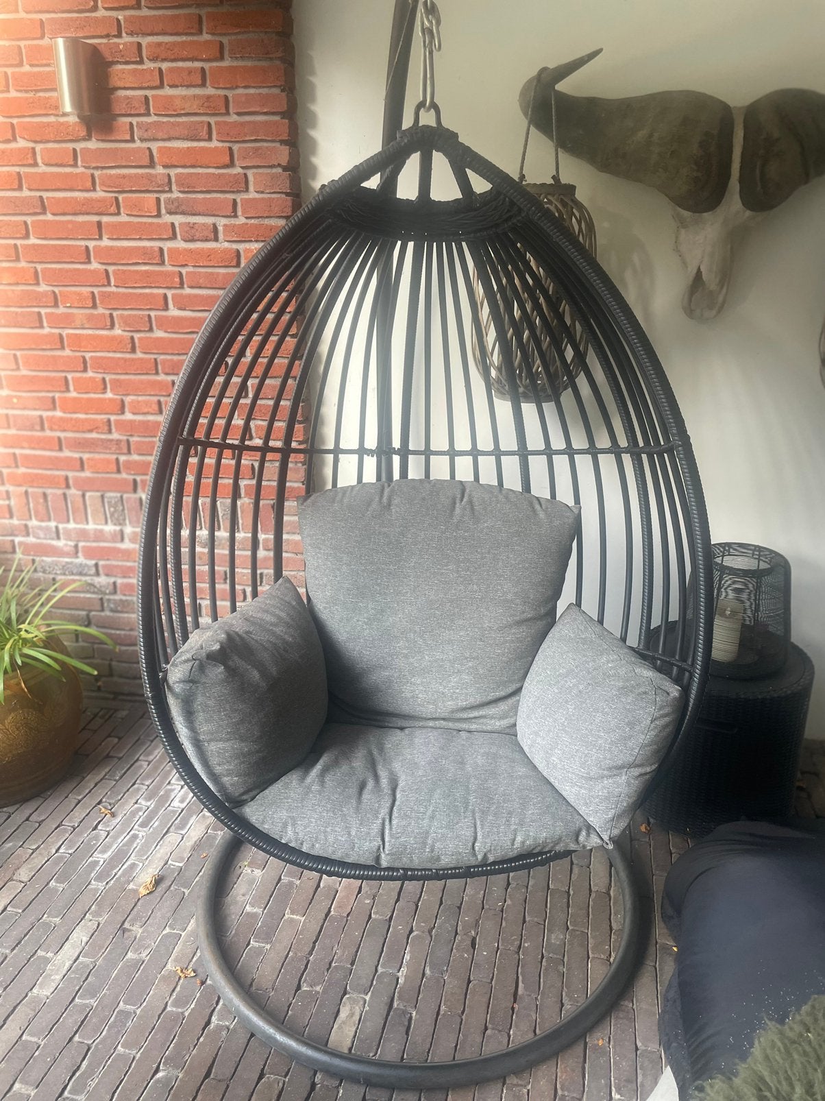 Hangstoel, Tuin en Terras, Ophalen, Gebruikt, Kunststof
