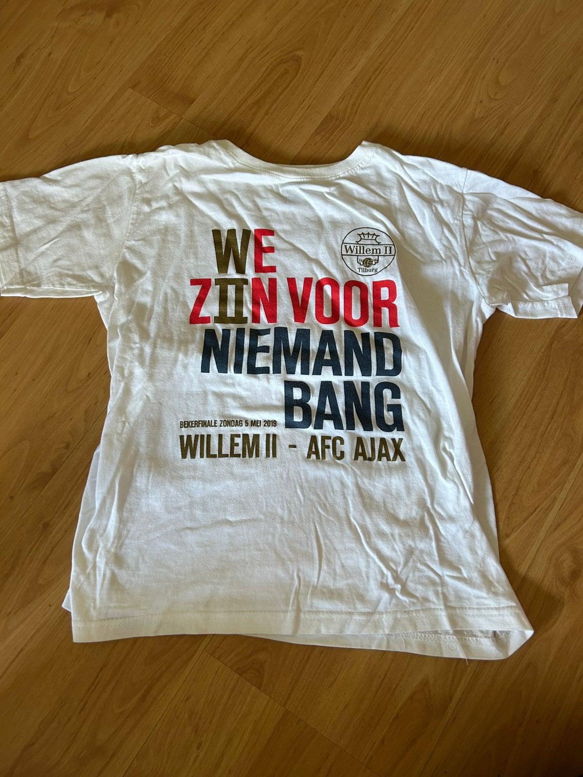 Speciale Willem 2 shirt 140, Kinderen en Baby's, Ophalen of Verzenden, Nieuw, Jongen of Meisje, Shirt of Longsleeve