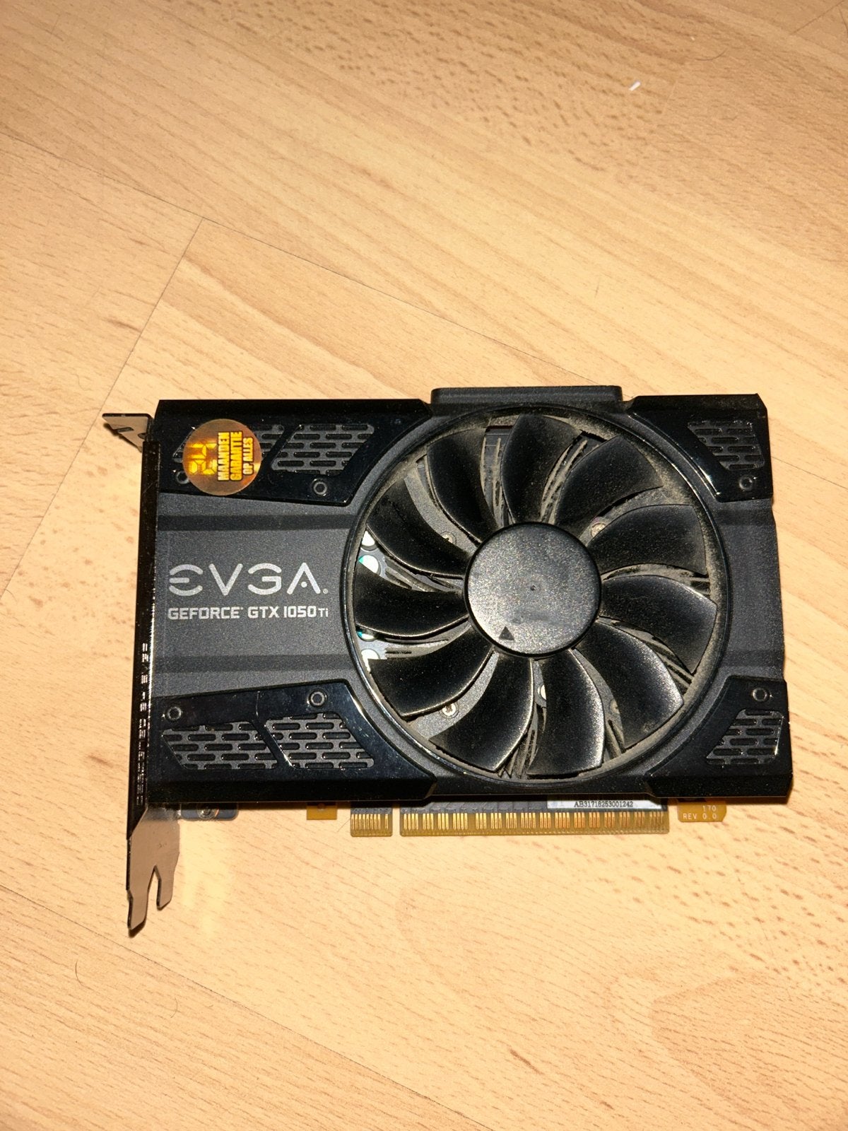 EVGA GeForce GTX 1050 Ti Grafische Kaart, Computers en Software, Videokaarten, PCI-Express 3, Gebruikt, HDMI, Ophalen of Verzenden