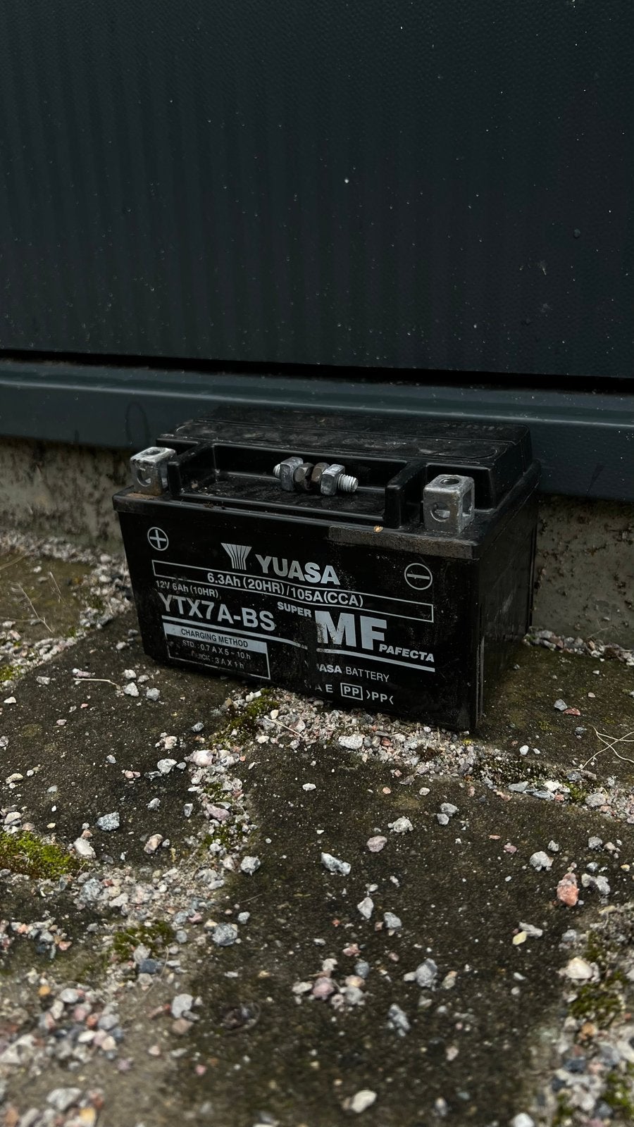 Yuasa accu YTX7A-BS voor scooter/motor (Mio 50cc), Ophalen of Verzenden, Gebruikt