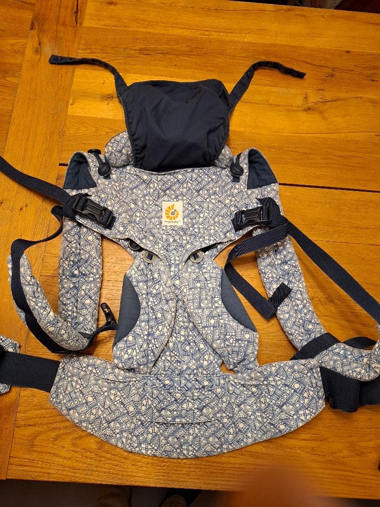 Draagzak ergobaby omni 360, Gebruikt, Buik of Rug, Draagzak, Ophalen