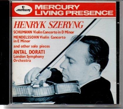 Henryk Szeryng - Schumann & Mendelssohn Vioolconcerten, Ophalen of Verzenden, Romantiek, Zo goed als nieuw, Orkest of Ballet