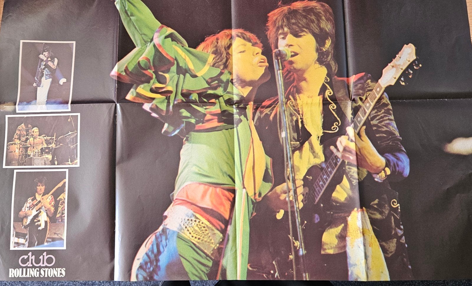 Grote super poster Rolling Stones, Ophalen of Verzenden, Poster, Artwork of Schilderij