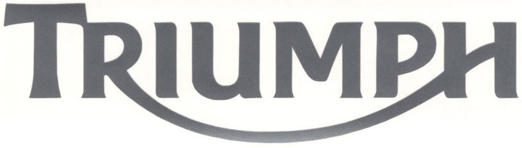 Triumph sticker #11, Motoren, Accessoires | Stickers, Verzenden