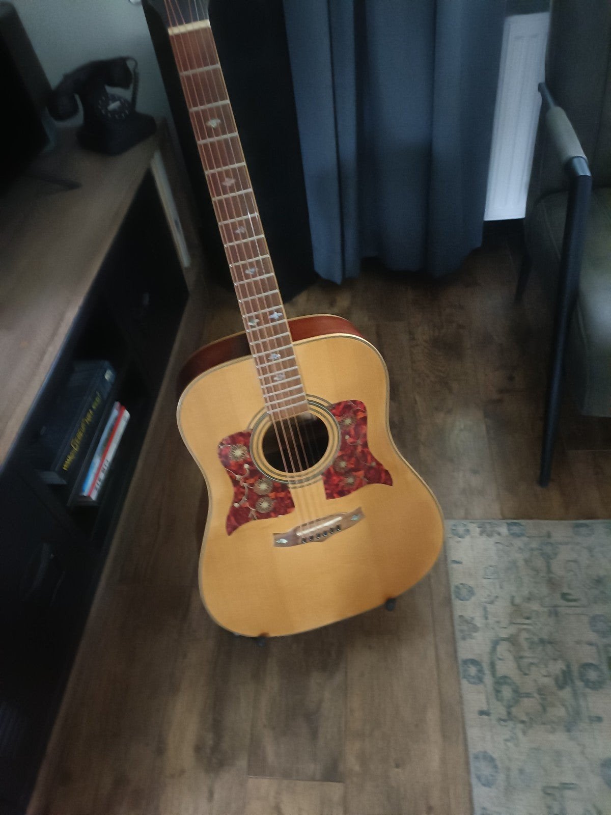 Tanglewood TW 115AS Western gitaar met koffer aub lezen, Ophalen, Gebruikt, Western- of Steelstringgitaar, Met koffer