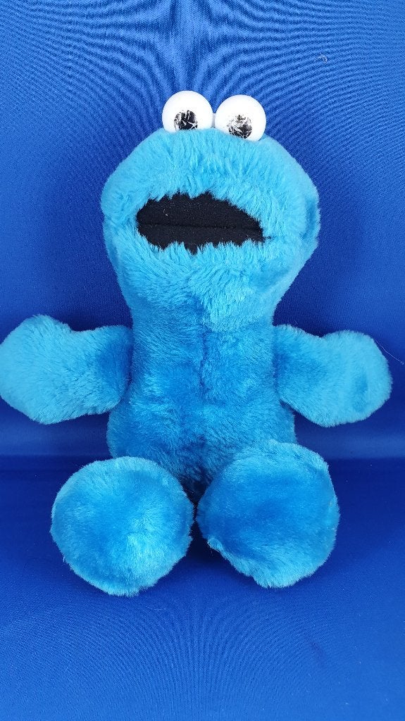 Koekiemonster, Sesamstraat. Applause. 30 cm. T4, Tweedehands verkoop, Tweedehands verkoop, Gebruikt, Overige typen