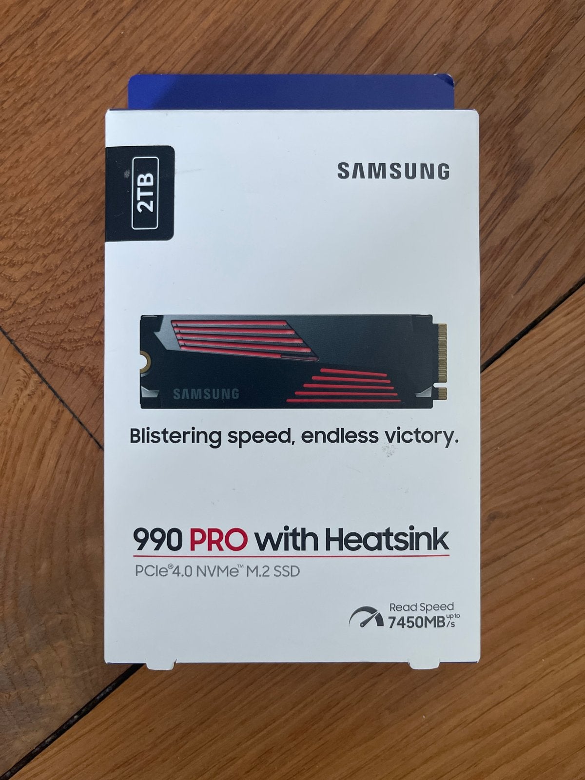 Samsung 990 PRO with Heatsink 2TB PCIe 4.0 NVMe M.2 SSD, Computers en Software, Intern, 2TB, Console, SSD