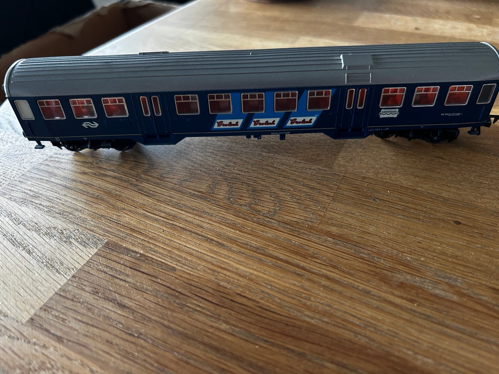 Fleischmann H0 NS Plan W Grolsch-rijtuig (5156), Gebruikt, Verzenden, Fleischmann, Wagon