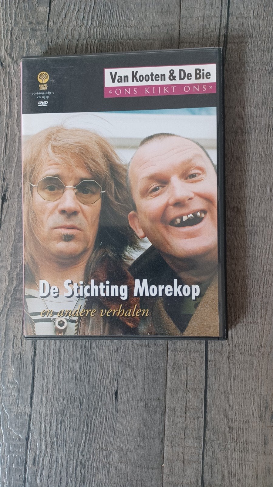 Dvd van Kooten & de Bie de stichting Morekop enz., Cd's en Dvd's, Dvd's | Cabaret en Sketches, Stand-up of Theatershow, Alle leeftijden