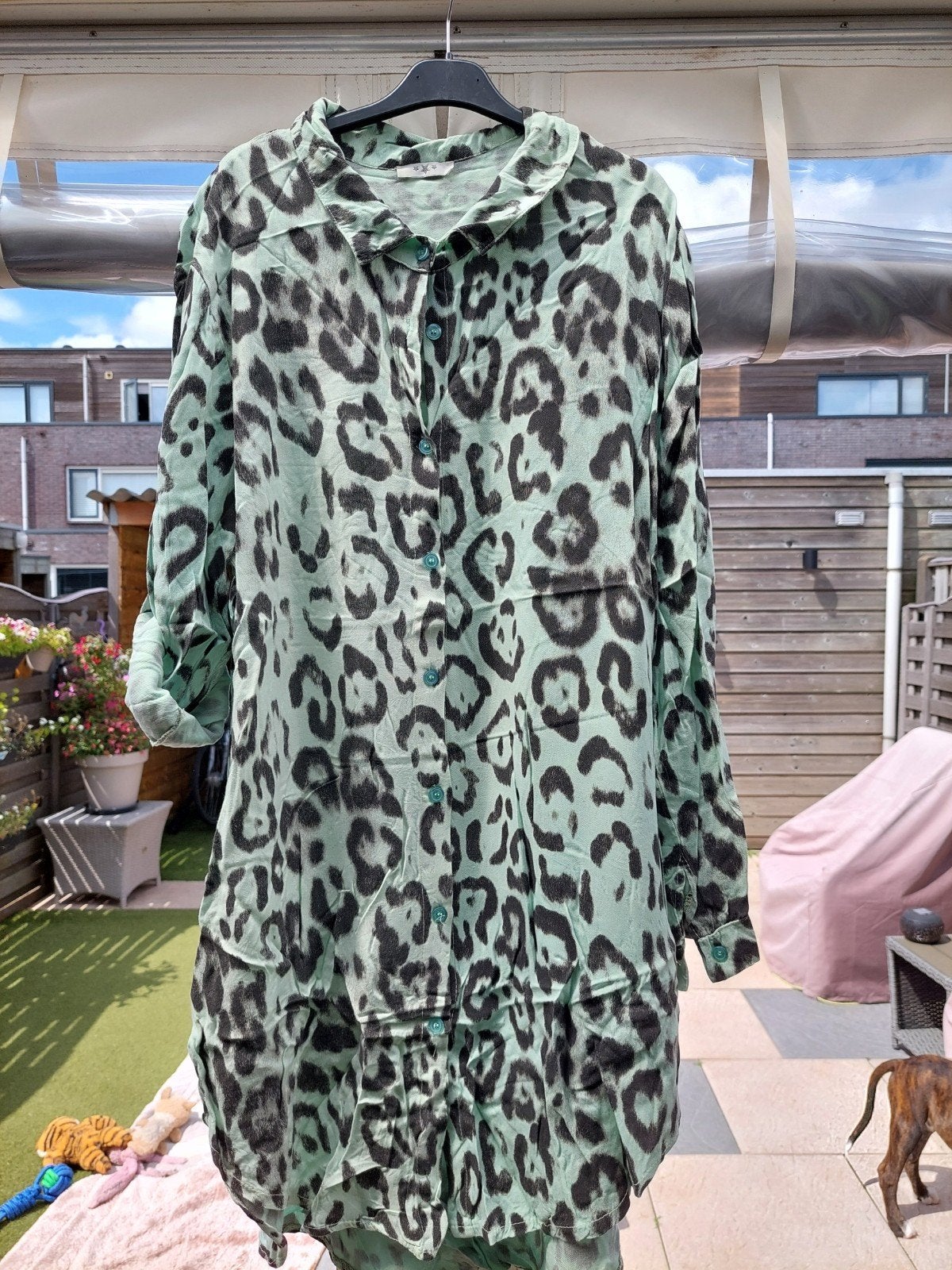 Tuniek diverse maten, Kleding | Dames, Tops, Zo goed als nieuw, Maat 42/44 (L), Roze, Korte mouw, Ophalen of Verzenden