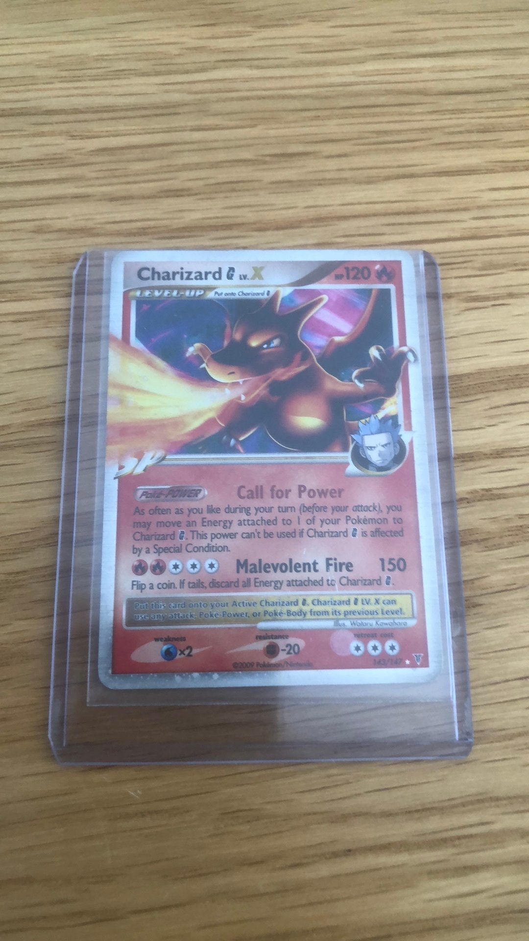 Charizard G LV. X #143, Ophalen of Verzenden, Zo goed als nieuw