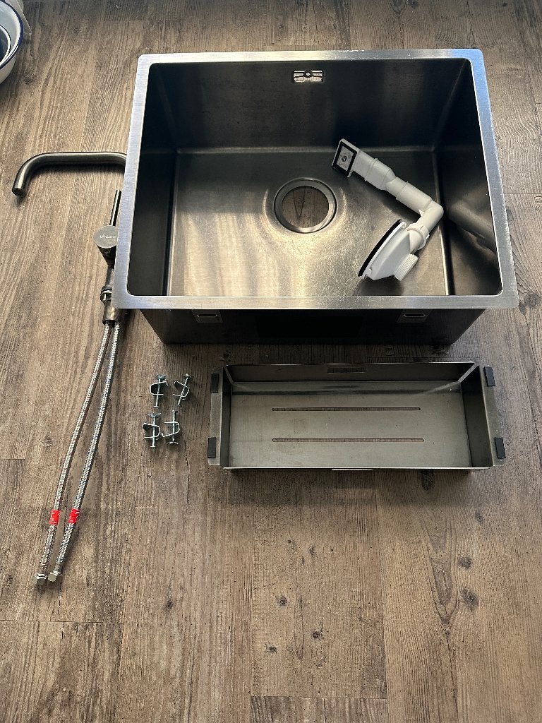 Lanesto Spoelbak en Mengkraan (Gun Metal), Ophalen, Gebruikt