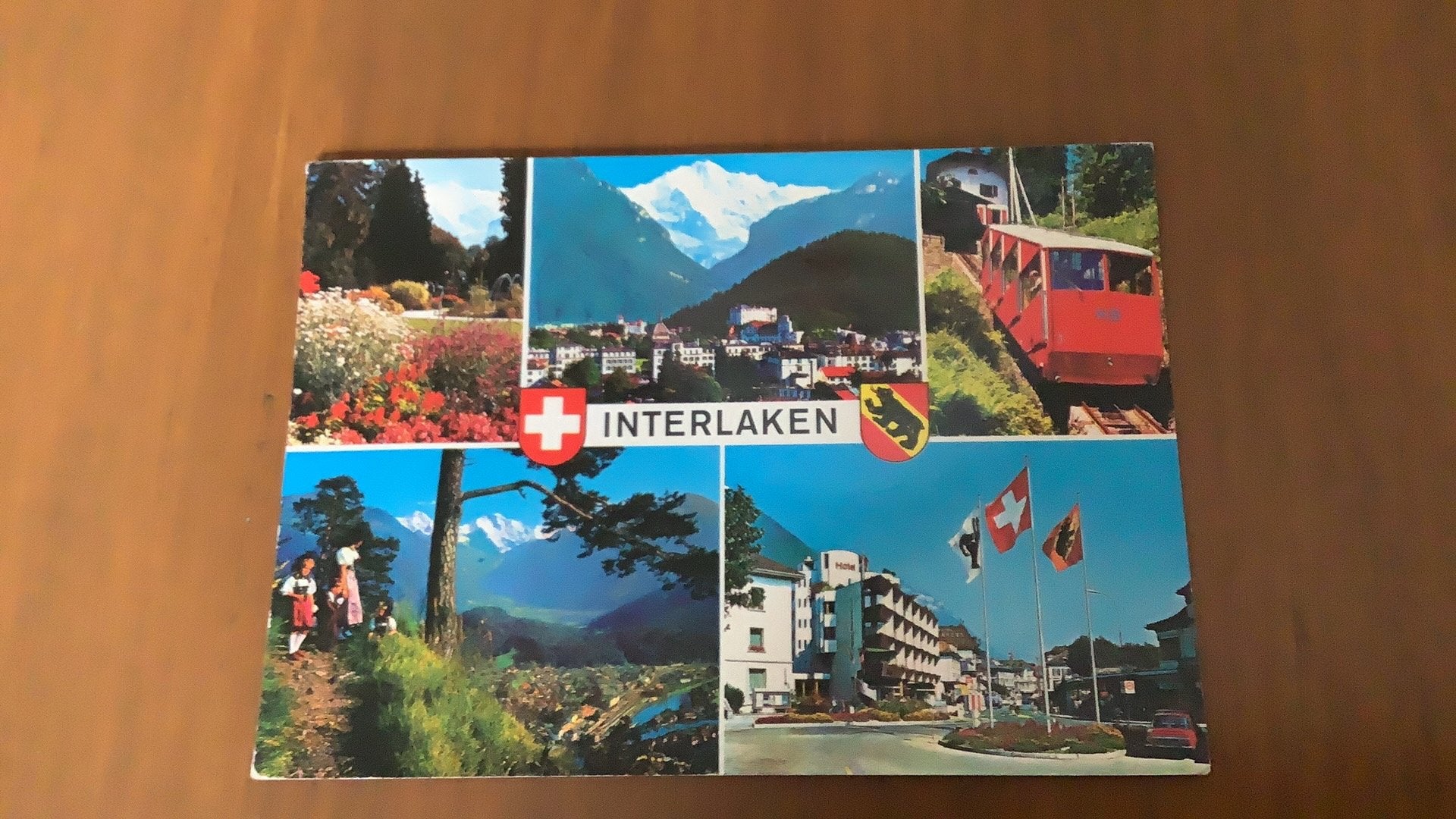 Zwitserland.   Interlaken, Ophalen of Verzenden, 1980 tot heden, Gelopen, Overig Europa