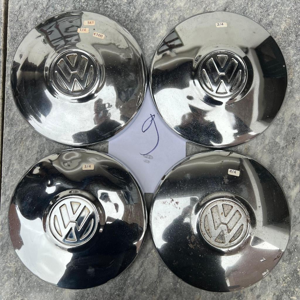 VW Chromen Wieldop 4x130 Kever KG T14 1968->, Ophalen of Verzenden, Gebruikt