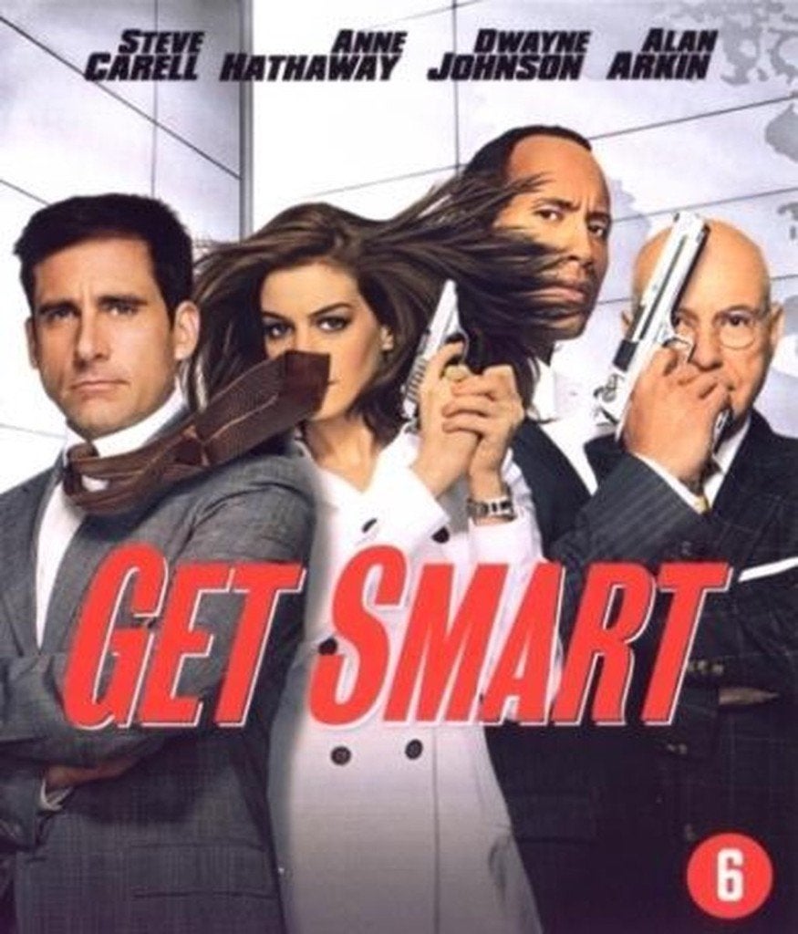 DVD - Get Smart (Steve Carell, Anne Hathaway, Dwayne Johnson, Vanaf 6 jaar, Ophalen of Verzenden, Gebruikt