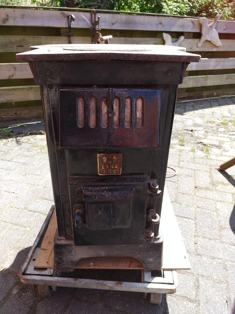 Kookkachel, Ophalen, Gebruikt, Houtkachel, Vrijstaand