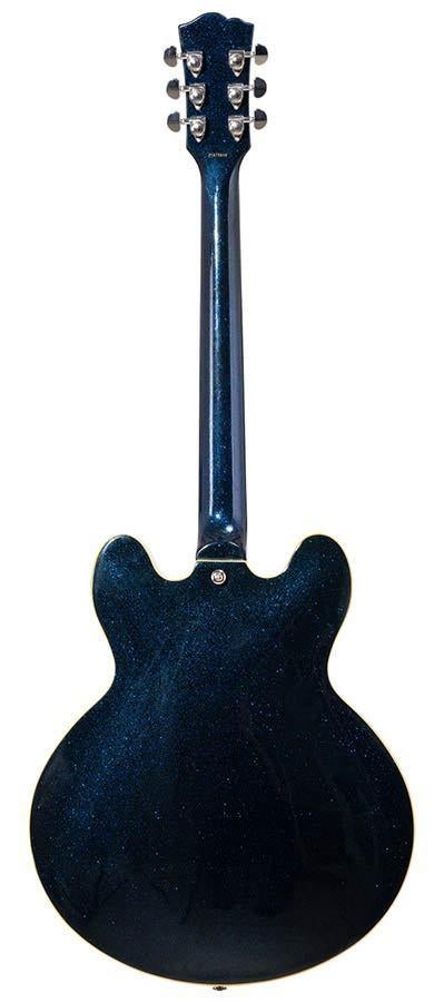 SEL6GBU SX archtop maple body and dot inlay glitter blue, ., Nieuw, Ophalen of Verzenden, .