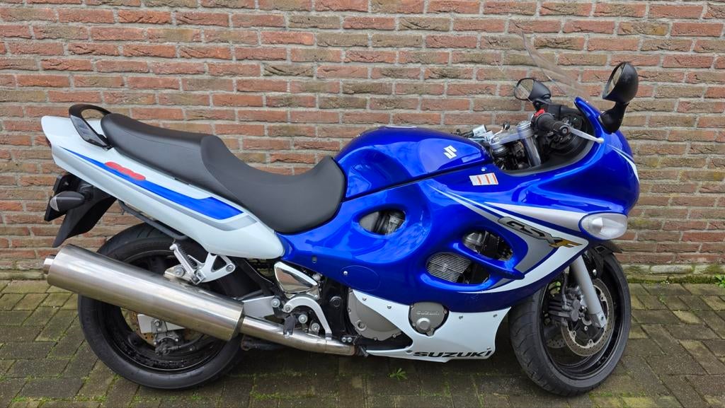 Leuke Suzuki Gsx 600 F 2006, blauw/wit, Particulier