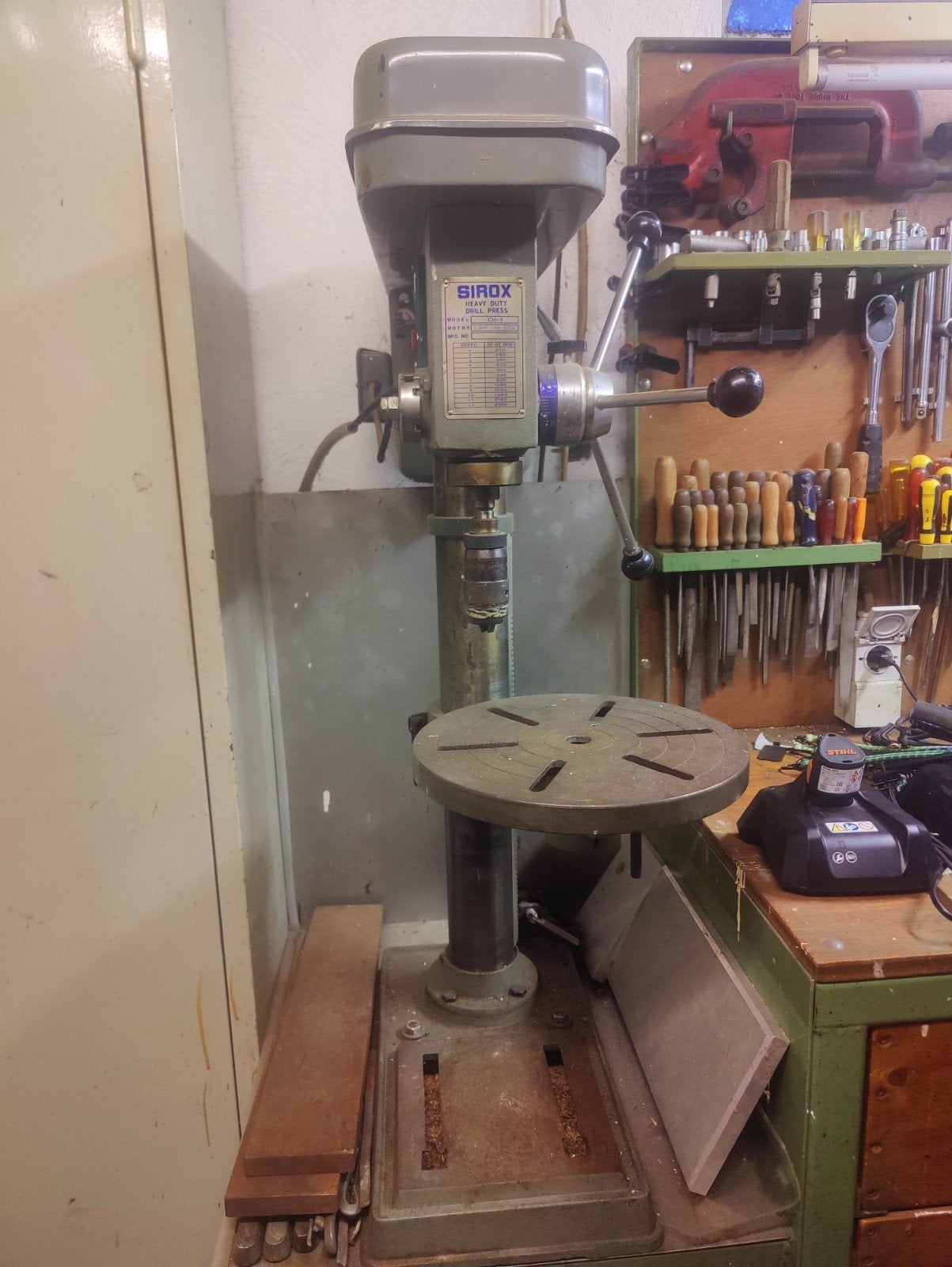Sirox Kolomboormachine CH-5 - Heavy Duty Boorpers