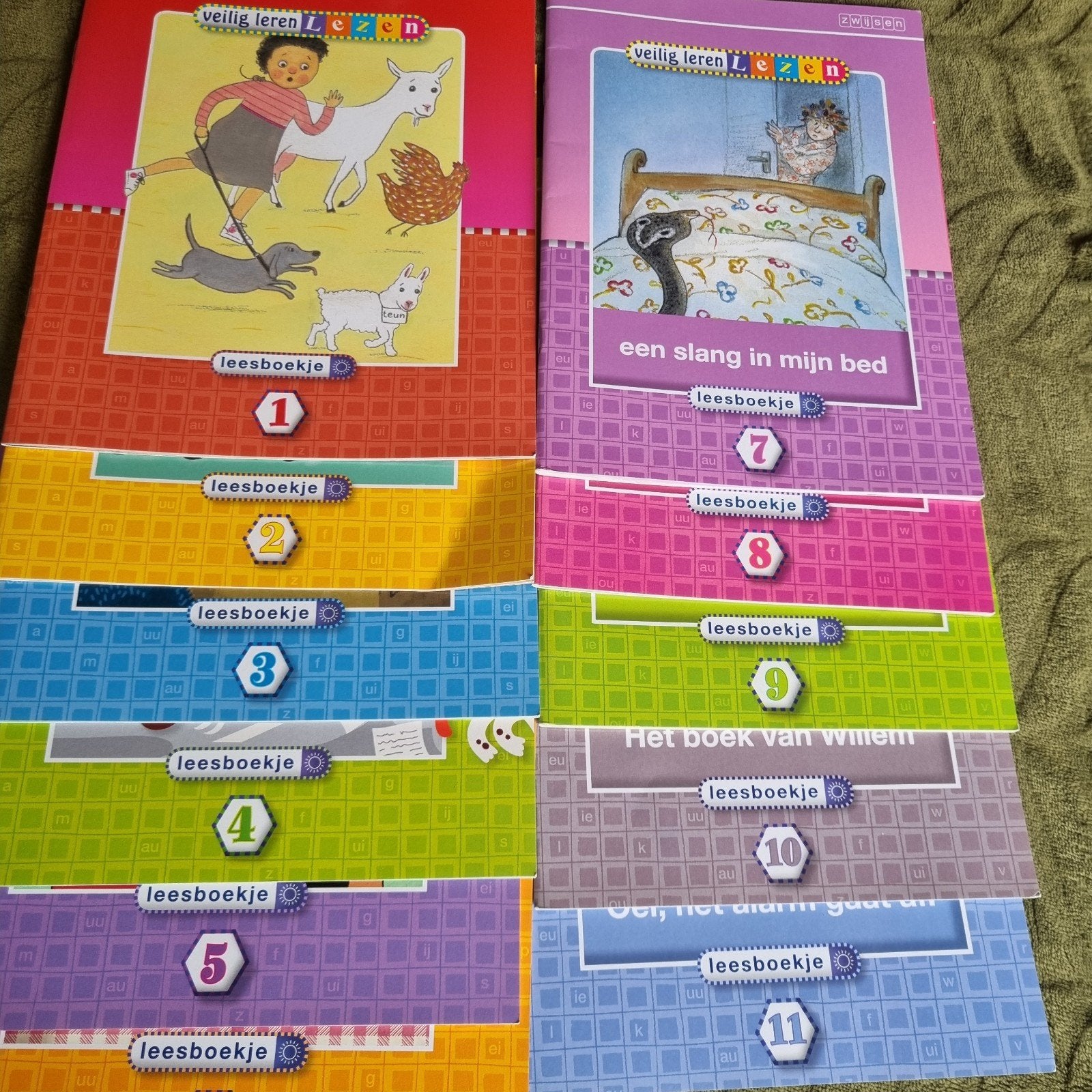 Veilig Leren Lezen - Complete set leesboek zon Kimjes (1-11), Boeken, Ophalen of Verzenden, Zo goed als nieuw, Diverse auteurs (Veilig Leren Lezen)