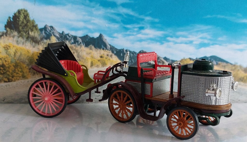 1:43 De Dion Bouton Steam Tractor "Victoria" 1894; Rio: #30, Ophalen of Verzenden, Gebruikt, Auto, Overige merken