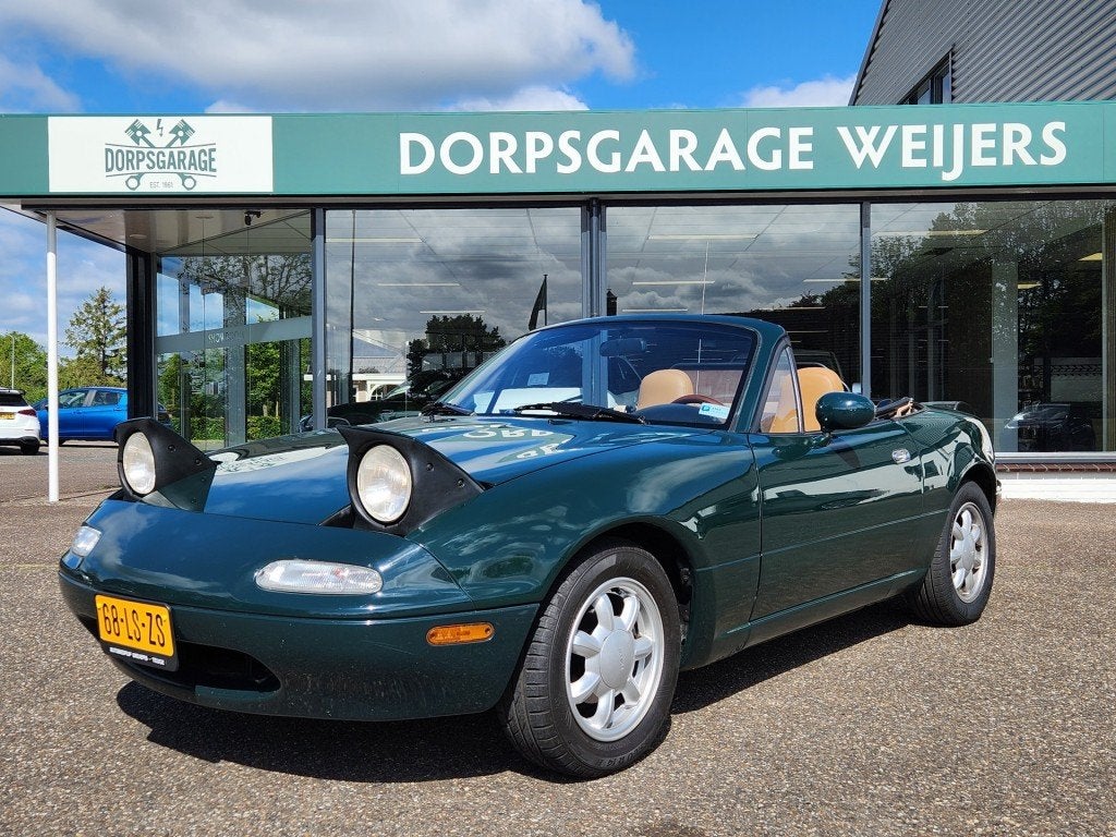 Mazda MX-5 1.6I-16V Miata Limited Edition, Airco, Nieuwe Kap, Lederen bekleding, Gebruikt, 4 cilinders, Cabriolet