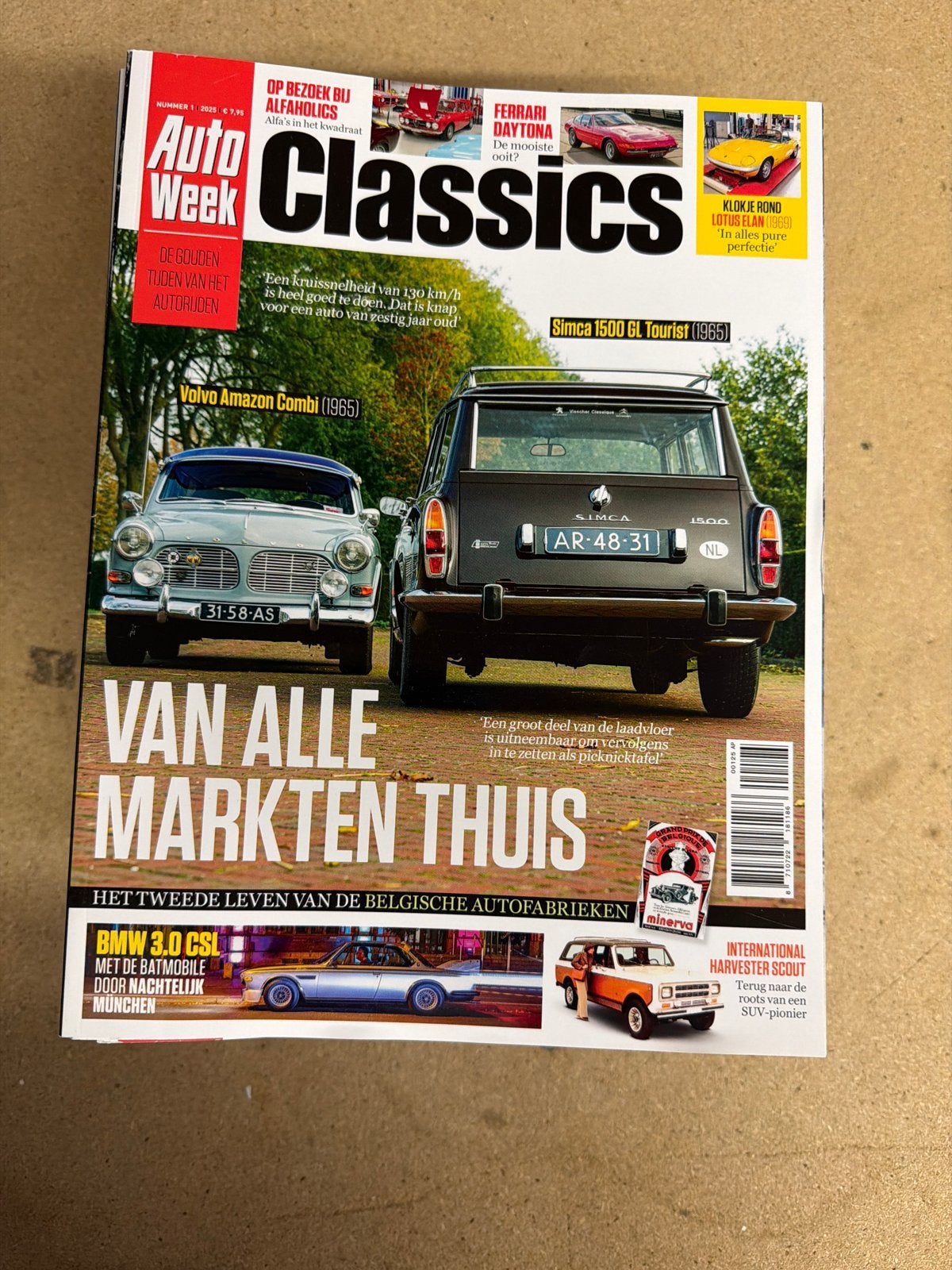 35 stuks AutoWeek Classics magazines, Ophalen, Gelezen, Overige typen