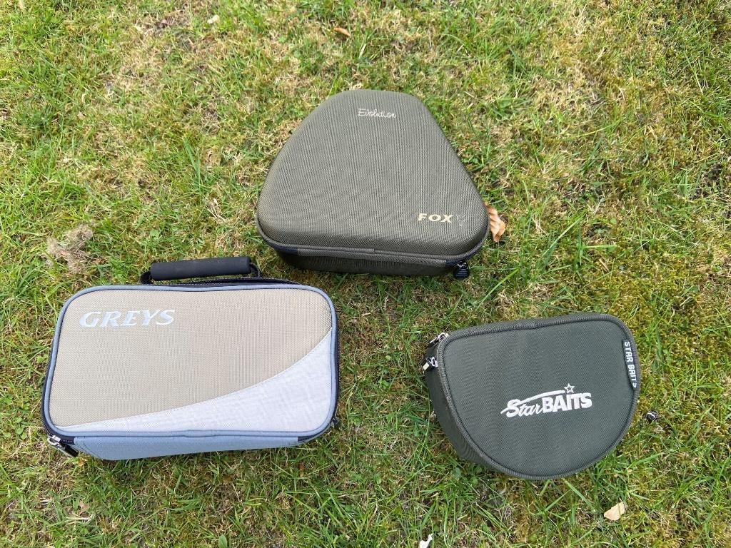 Greys Reelcase Fox Starbaits opberg tassen molenhouders case, Watersport en Boten, Hengelsport | Karpervissen, Ophalen of Verzenden