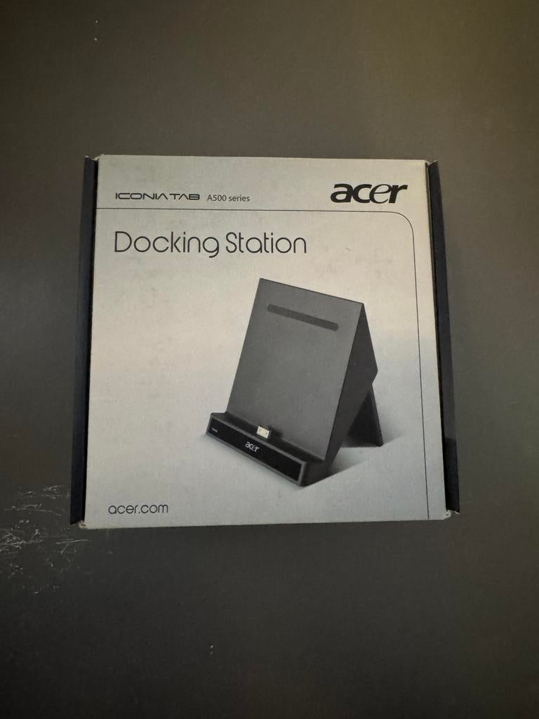 Acer ADT002 Iconia Tab A500 Series Docking Station w/ Remote, Ophalen of Verzenden, Nieuw, Docking station, Tablet