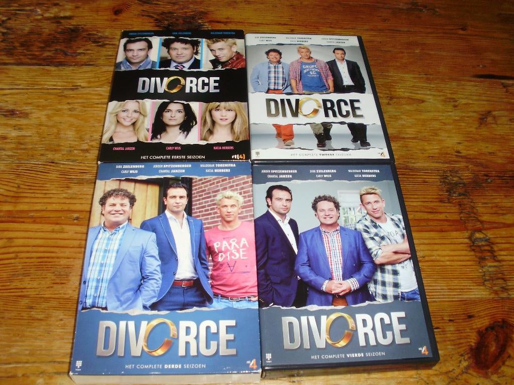 Divorce / DVD / serie / seizoen 1 2 3 en 4 / Divorse, Vanaf 12 jaar, Ophalen of Verzenden, Gebruikt