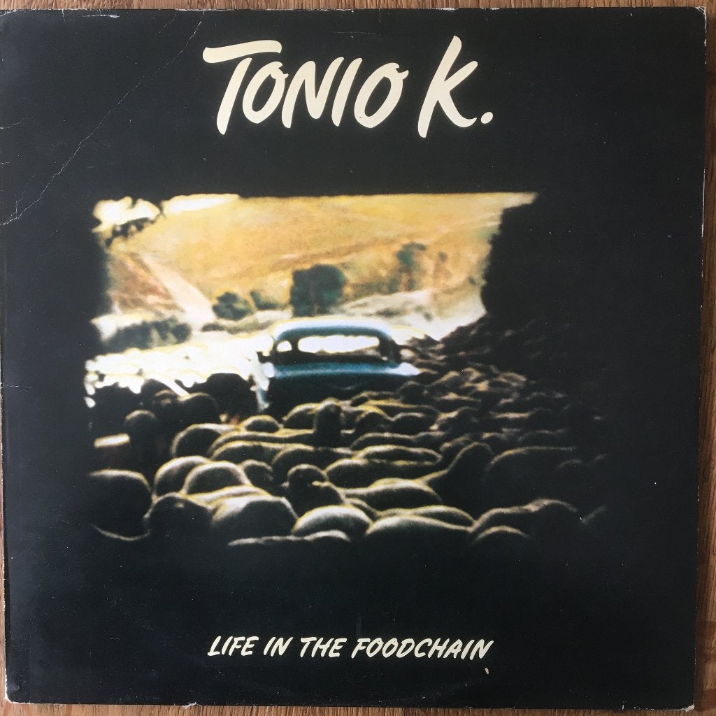Tonio K Life In The Foodchain LP new wave Dick Dale postpunk, LP, Gebruikt, Ophalen of Verzenden, 12 inch