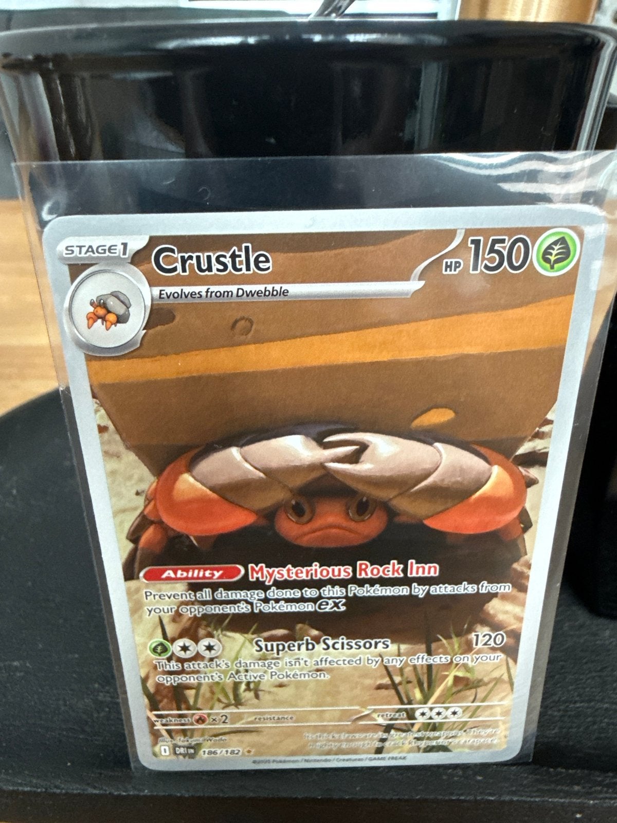 Crustle 186/182 Destined Rivals, Ophalen of Verzenden, Zo goed als nieuw, Losse kaart