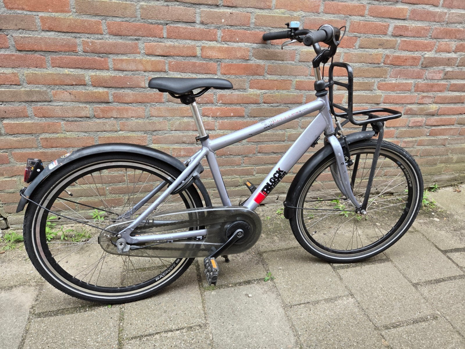 Batavus Block Buster 24 inch - 3 versnellingen, Fietsen en Brommers, Fietsen | Heren | Herenfietsen, Ophalen, Zo goed als nieuw