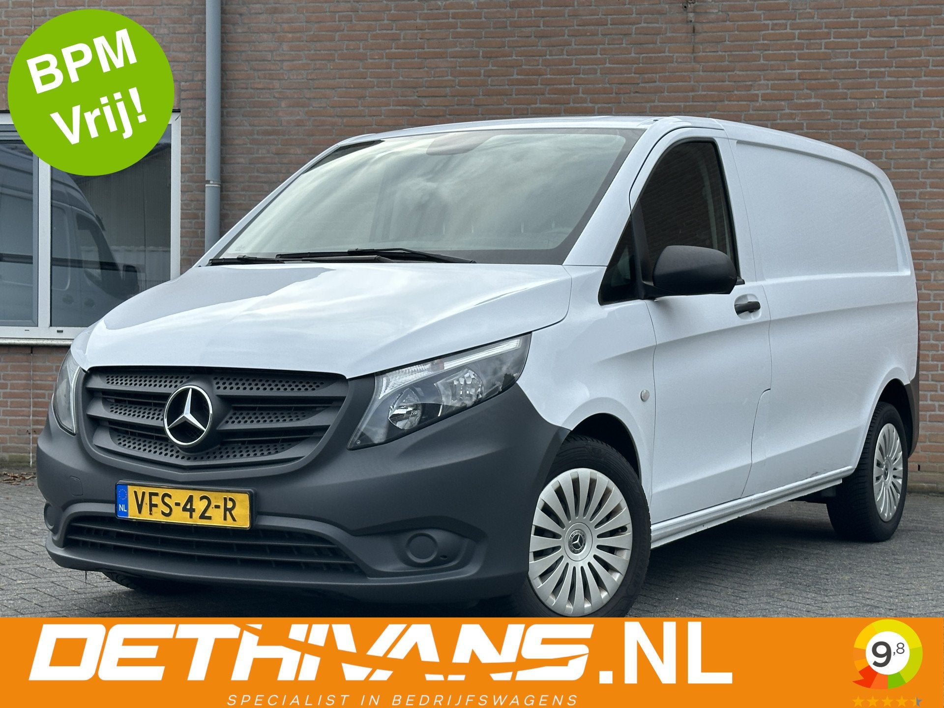 Mercedes-Benz Vito 110CDI / Cruisecontrol / Airconditioning, Voorwielaandrijving, 15 km/l, Gebruikt, 4 cilinders