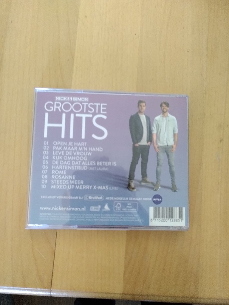Cd van Nick en Simon, Gebruikt, Overige typen, Ophalen of Verzenden, Pop