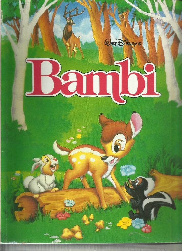 Bambi (stripboek) Disney, Gelezen, Ophalen of Verzenden, Walt Disney, Eén stripboek