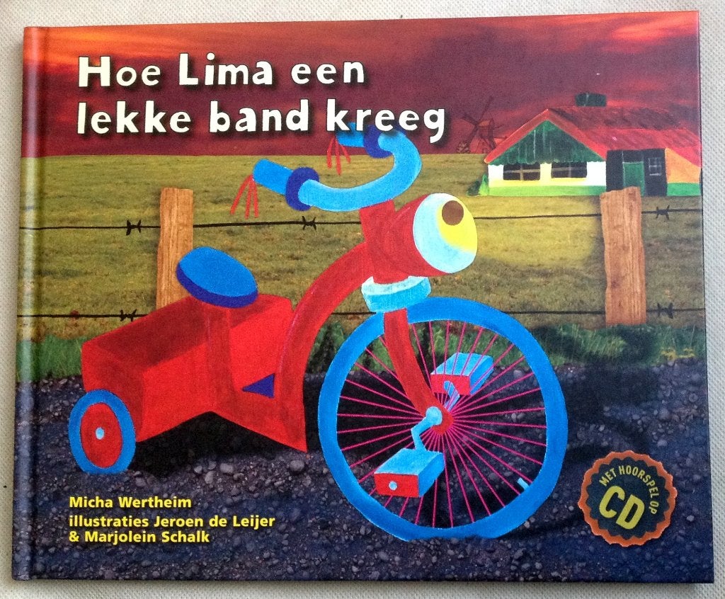 Hoe Lima een lekke band kreeg Micha Wertheim (inclusief cd ), Verzenden, Gelezen, Micha Wertheim, Prentenboek