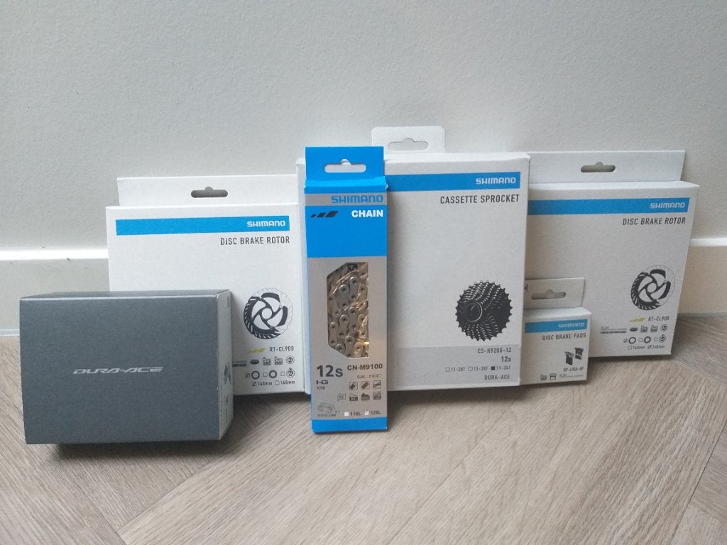 Shimano (dura-ace) onderdelen, Fietsen en Brommers, Fietsonderdelen, Overige materialen, Nieuw, Ophalen of Verzenden, Derailleur of Ketting