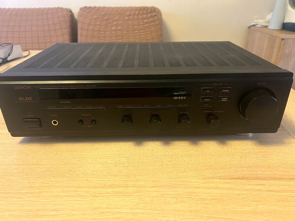Denon DRA-455RD, Ophalen of Verzenden, Zo goed als nieuw