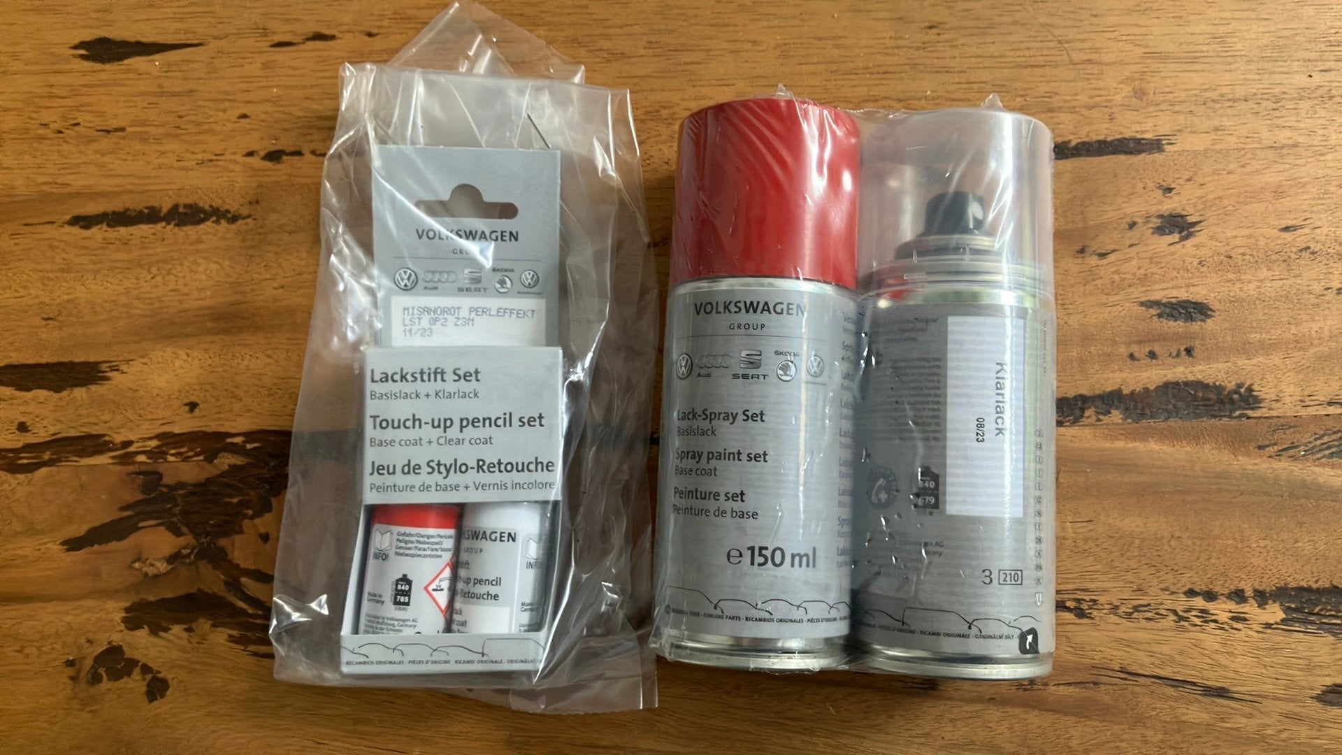 Lakstift/spuitbus Audi Misanorot, Ophalen of Verzenden, Nieuw, Audi